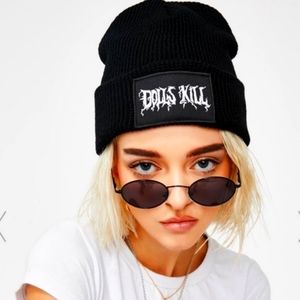 DOLLS KILL BEANIE NWOT!